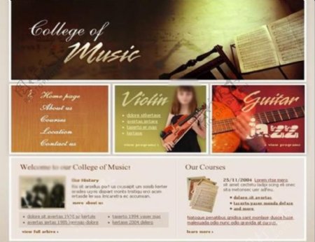 古典音乐网站图片