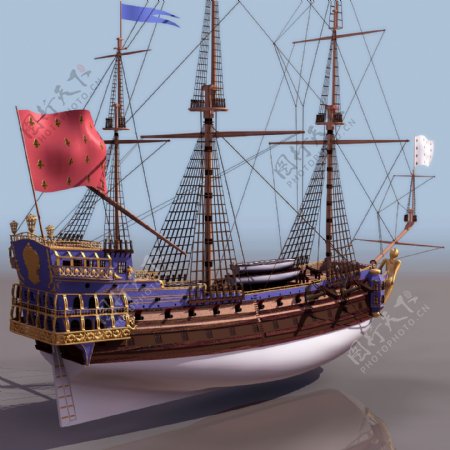 SIREN船模型03