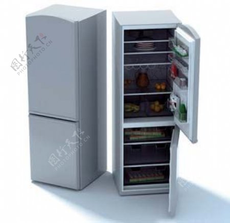 冰箱3d模型下载冰箱素材下载23