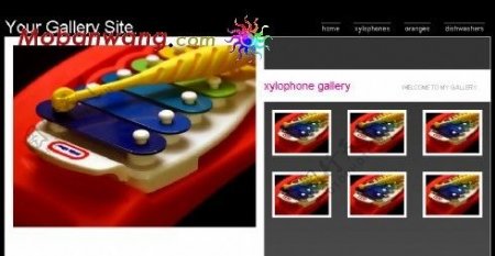 木琴艺术网站模板