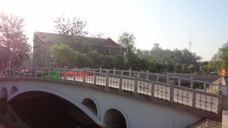 南开大学翰林桥图片