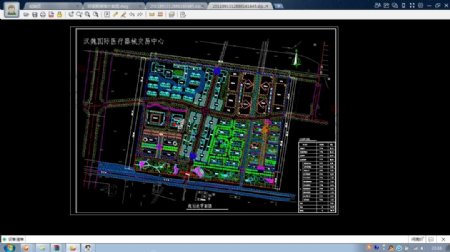 某地医疗器械城规划城CAD建筑施工图