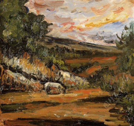 PaulCzanne0015法国画家保罗塞尚paulcezanne后印象派新印象派人物风景肖像静物油画装饰画