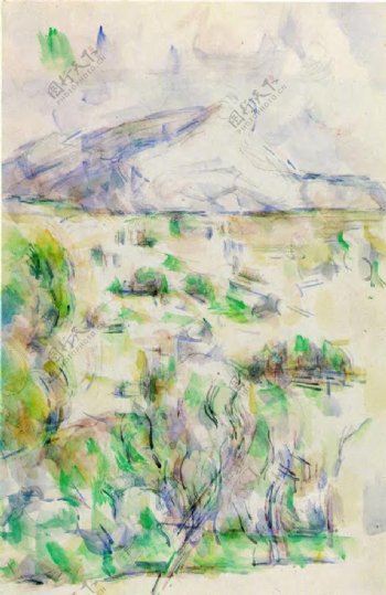 PaulCzanne0117法国画家保罗塞尚paulcezanne后印象派新印象派人物风景肖像静物油画装饰画