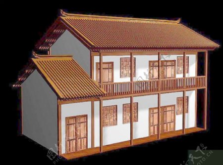 中式建筑3d模型下载3d建筑模型下载18