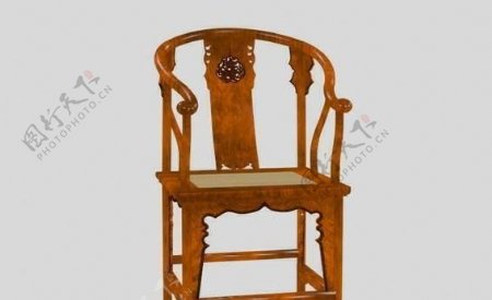明清家具椅子3D模型a015