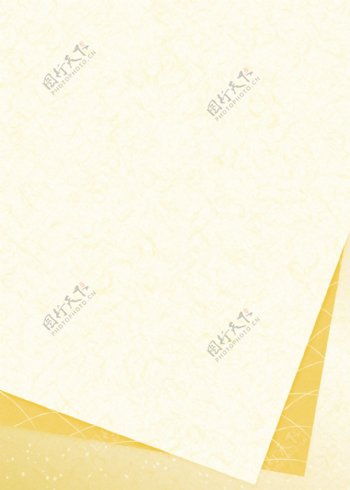 白黄褐色纸张叠加效果背景图