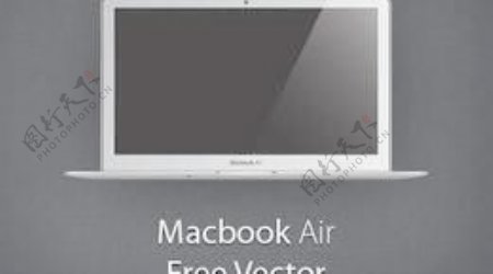 MacBookAir免费矢量