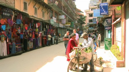 尼泊尔市场股票视频在4天