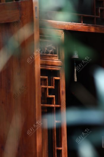 竹窗风铃图片
