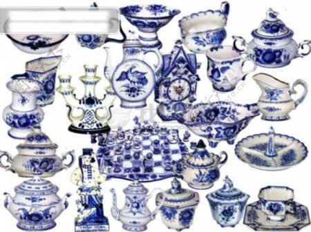 古典瓷器瓷器瓷碗瓷杯茶杯酒杯PSD分层素材源文件库300PSD