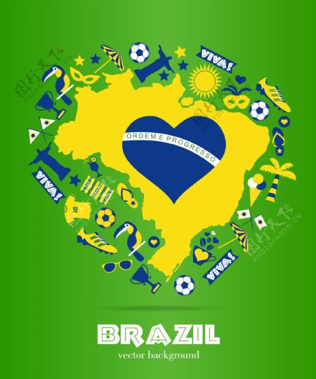 2014巴西世界杯矢量图