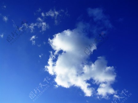 蓝天白云天空云彩