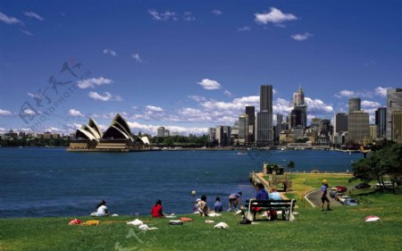 悉尼市内景色图片