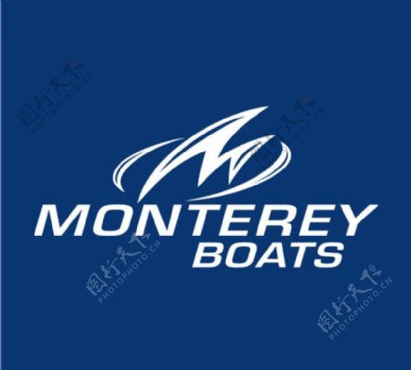 MontereyBoatslogo设计欣赏MontereyBoats轻轨地铁标志下载标志设计欣赏