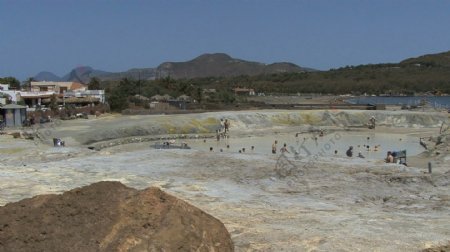 火山泥浴1股票的录像视频免费下载