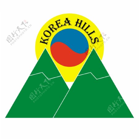 韩国的小山