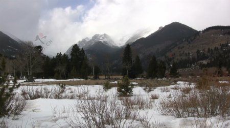科罗拉多州的冬季1股票的录像视频免费下载