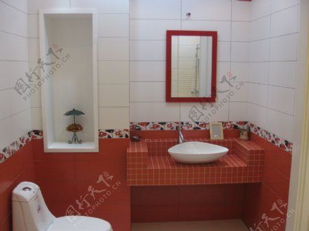 欧神诺陶瓷卫浴实景图图片