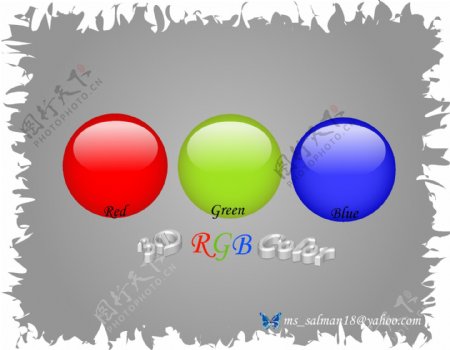 RGB彩色球