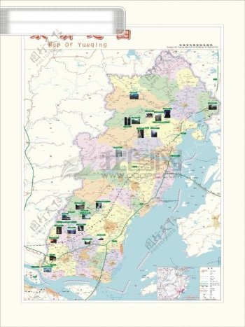 温州市乐清市地图
