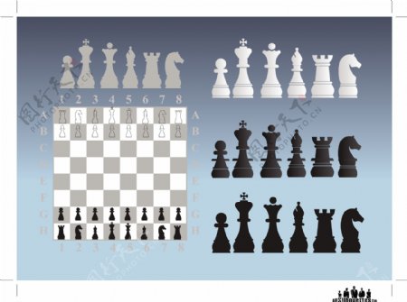 国际象棋的插图