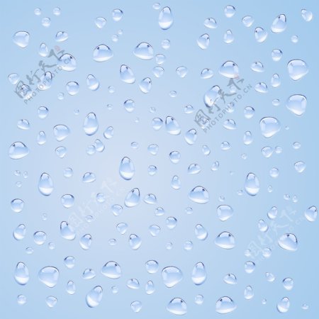 透明水滴的设计背景矢量05