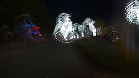 五色线端午节的夜灯图片