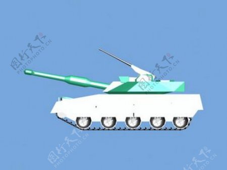 军用装备坦克3d模型素材3d模型下载15
