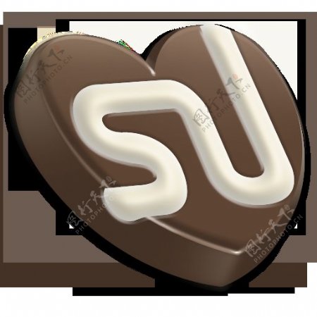 巧克力甜心图标下载