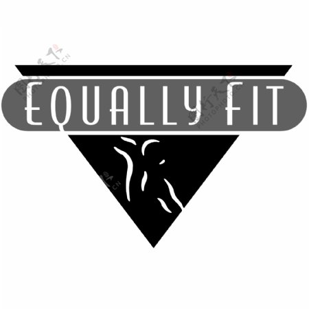 EquallyFitlogo设计欣赏EquallyFit医疗机构标志下载标志设计欣赏