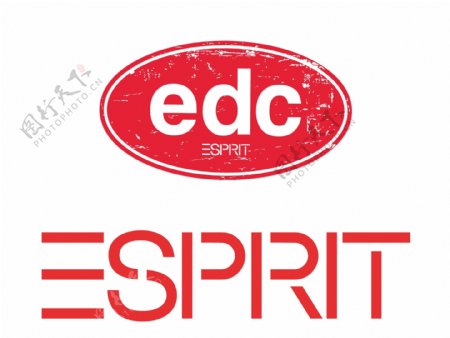 edcbyesprit矢量logo图片