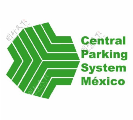 CentralParkinglogo设计欣赏CentralParking服务公司标志下载标志设计欣赏