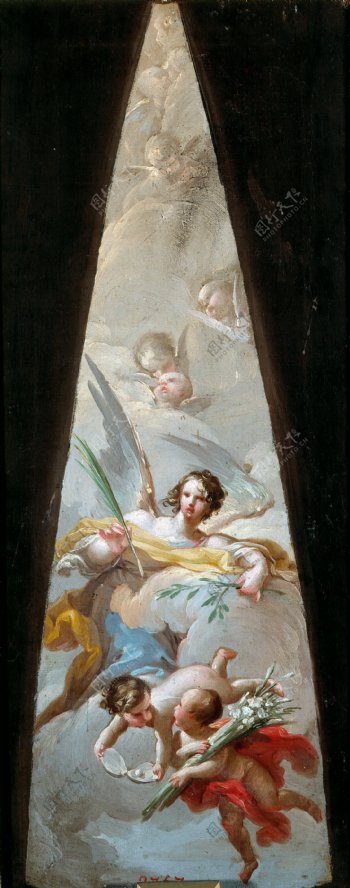 BayeuySubiasFranciscoAtributosdelaVirgenCa.1778大师画家宗教绘画教会油画人物肖像油画装饰画