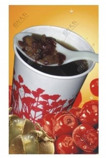 红枣桂圆茶图片