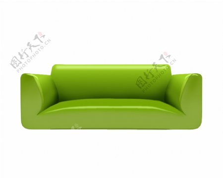 质感绿色沙发