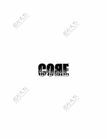 Corelogo设计欣赏Core服饰品牌标志下载标志设计欣赏