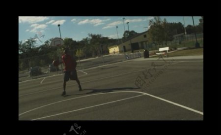 篮球运动视频素材图片