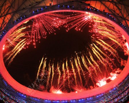 北京奥运会开幕式焰火表演