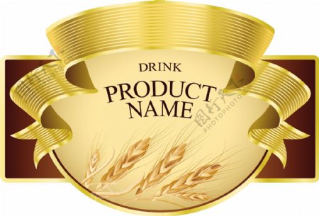 麦子产品标签设计
