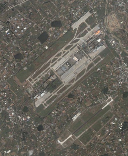 机场卫星图超清晰图片