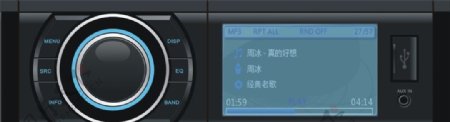 MP3播放器UI图片