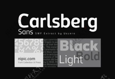 CarlsbergSans系列字体下载