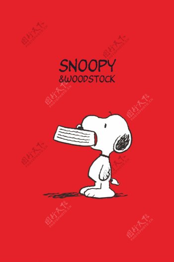 卡通史努比snoopy图片