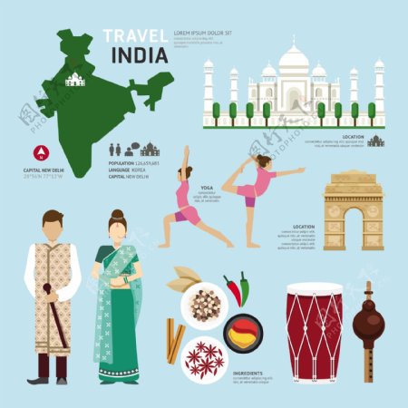 旅游文化之印度文化图片