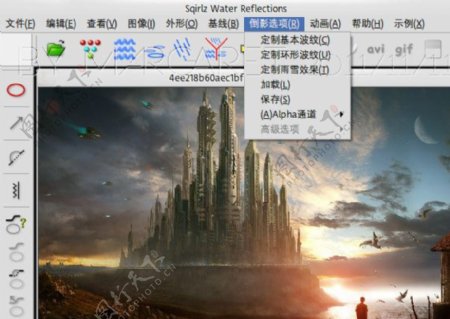 SqirlzWaterReflectionsV25水波制作软件中文版绿色版