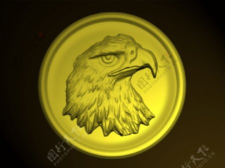 老鹰徽章图片