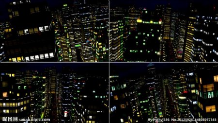 城市高楼视频
