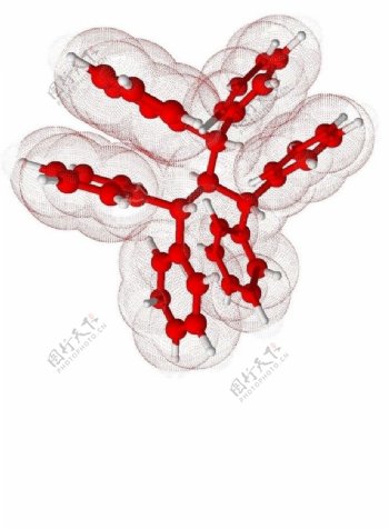 分子结构图图片