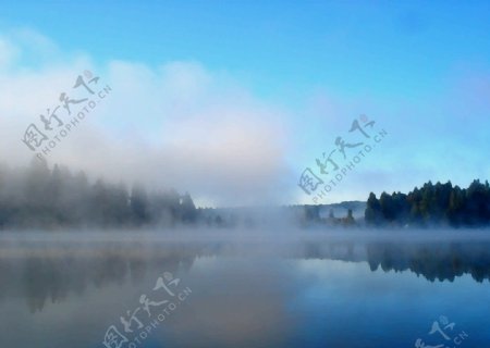 湖泊美景图片
